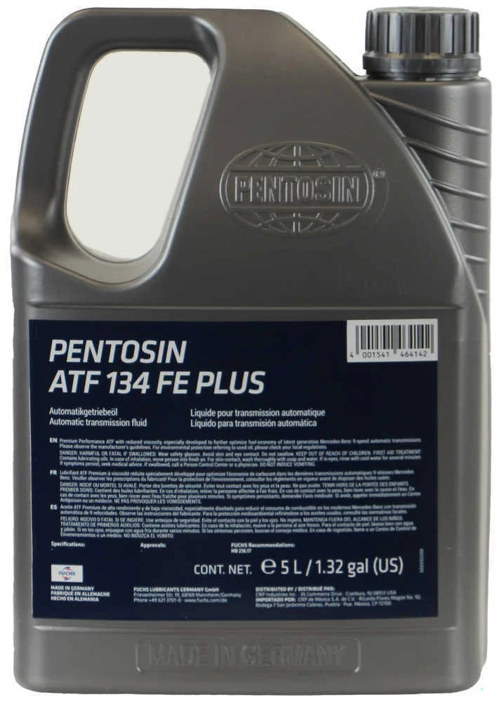 Pentosin ATF 1090216 fits 2016-2025 Mercedes-Benz AMG GT 43 / AMG GT 53 / AMG GT 55 / AMG GT 63 / AMG GT 63 S / AMG GT 63 ...