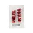 Load image into Gallery viewer, Performance Engineering &amp; Manufacturing Cover Nuts For QC Rear Short Red 10 Pack QCC0119SK-10