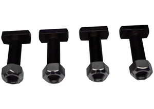 Performance Engineering & Manufacturing T-Bolt 3/8in Kit WIth Lock Nuts 4pc T-BOLT3/8KIT