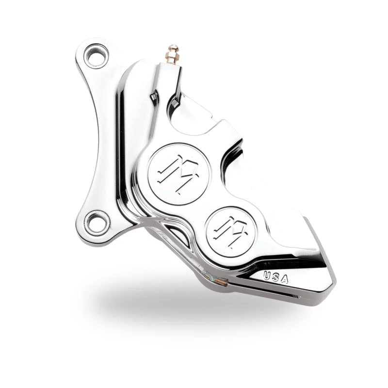 Performance Machine 00-17 HD Caliper 137x4B Left 11.5in - Chrome - Main Product View