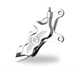 Load image into Gallery viewer, Performance Machine 00-21 HD Caliper 112x6B Right - For 13in Disc - Chrome - Main Product View