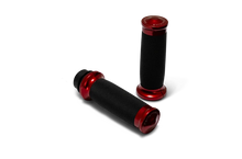 Load image into Gallery viewer, Performance Machine  08-23 Touring, 16-24 Softail TBW  Contour Handle Grip Set - Red