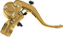 Load image into Gallery viewer, Performance Machine 11/16 Brake M/Cyl - Gold Ops - Side View