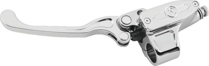 Performance Machine  11/16 Hgm Contour Lh Clutch - Chrome - Side View
