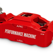 Load image into Gallery viewer, Performance Machine 125 x 4 Race Series Radial Mount Caliper with ARC - Left - Red