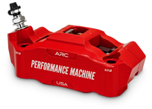 Load image into Gallery viewer, Performance Machine 125 x 4 Race Series Radial Mount Caliper with ARC - Left - Red