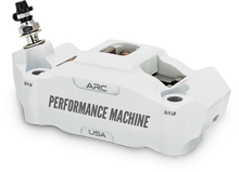Load image into Gallery viewer, Performance Machine 125 x 4 Race Series Radial Mount Caliper with ARC - Left - White