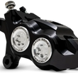 Load image into Gallery viewer, Performance Machine 08-23 FL,18-24 M8 Softail,06-17 VRod 137x4B Rce Series Monobloc Caliper Left BLK - Side View