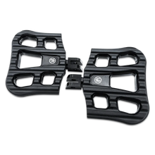 Load image into Gallery viewer, Performance Machine 18-24 M8 Softail Floorboard Assembly Mini Rider Drifter - Black Ops
