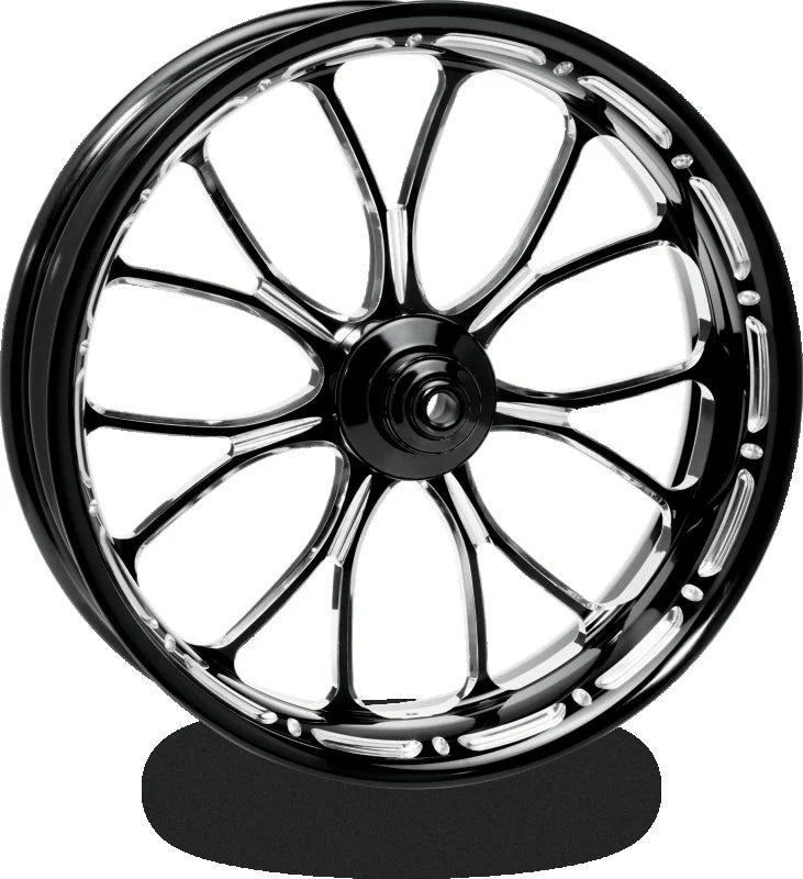 Performance Machine 18x5.5 Forged Wheel Heathen  - Contrast Cut Platinum - Side View