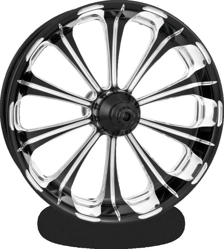 Performance Machine 18x5.5 Forged Wheel Revel  - Contrast Cut Platinum - Side View