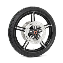 Load image into Gallery viewer, Performance Machine 21x3.5 Forged Wheel Formula  - Contrast Cut Platinum - Side View