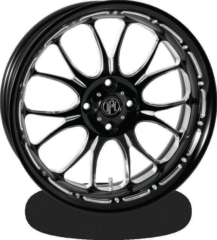 Performance Machine 21x3.5 Forged Wheel Heathen  - Contrast Cut Platinum - Side View