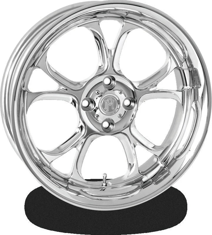 Performance Machine 21x3.5 Forged Wheel Luxe  - Chrome - Side View