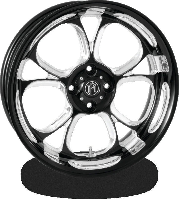 Performance Machine 21x3.5 Forged Wheel Luxe  - Contrast Cut Platinum - Side View