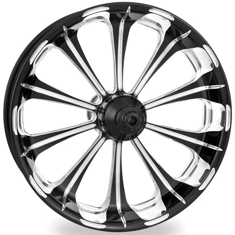 Performance Machine 21x3.5 Forged Wheel Revel  - Contrast Cut Platinum - Side View