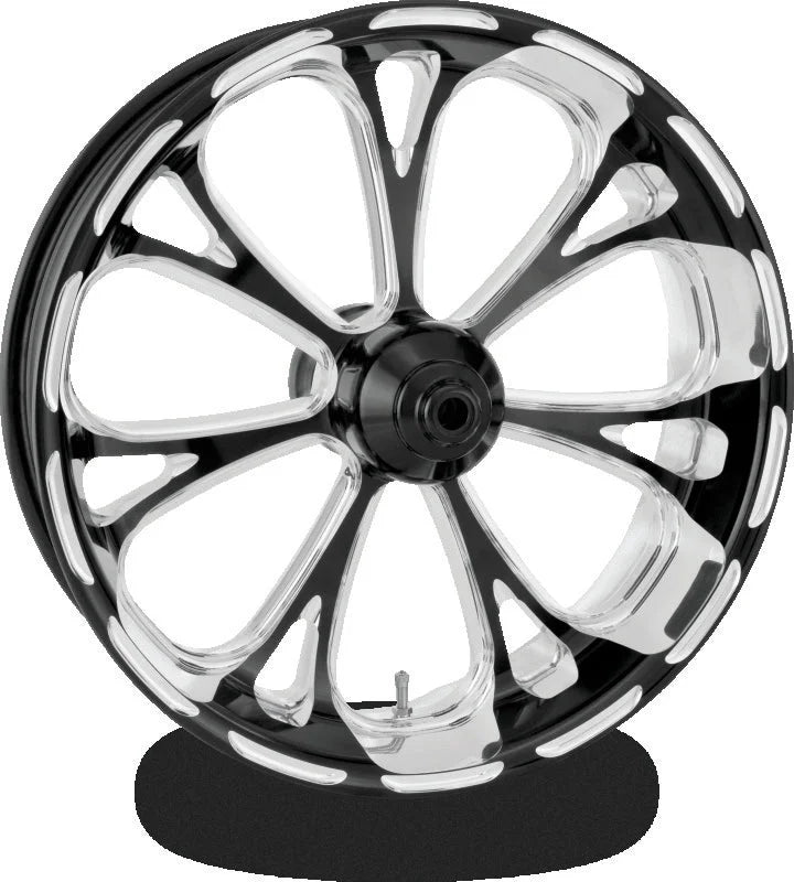 Performance Machine 21x3.5 Forged Wheel Virtue  - Contrast Cut Platinum - Side View