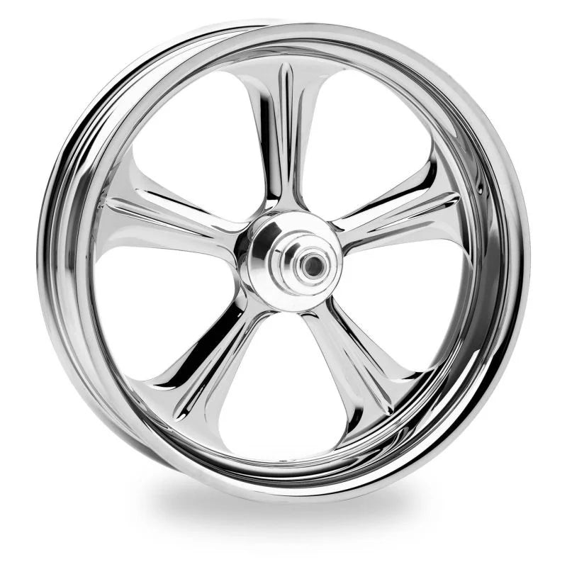 Performance Machine 21x3.5 Forged Wheel Wrath  - Chrome - Side View
