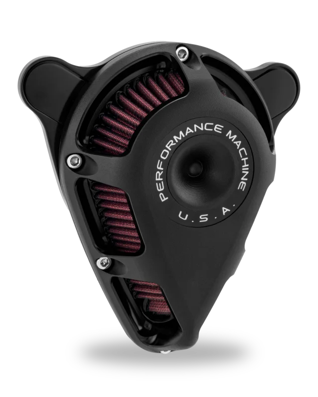 Performance Machine 23-Up CVO, 2024 Touring Jet Air Cleaner - Black Ops - Main Product View