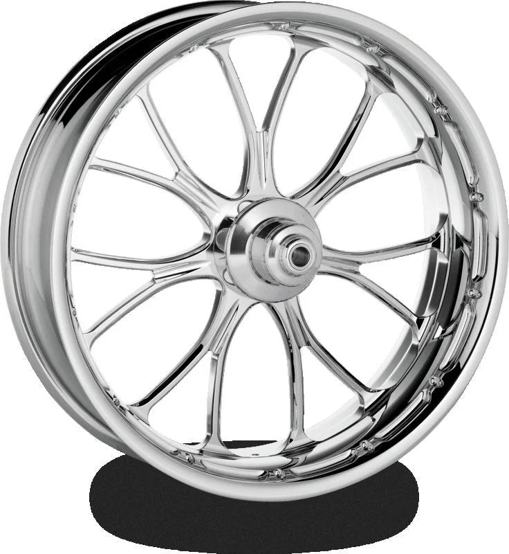 Performance Machine 23x3.5 Forged Wheel Heathen  - Chrome - Side View