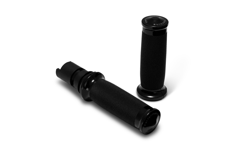 Performance Machine  24-25 Touring, 2025 Softail TBW  Contour Handle Grip Set - Black - Main Product View