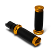 Load image into Gallery viewer, Performance Machine  24-25 Touring, 2025 Softail TBW  Contour Handle Grip Set - Gold - Side View