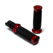 Load image into Gallery viewer, Performance Machine  24-25 Touring, 2025 Softail TBW  Contour Handle Grip Set - Red - Main Product View