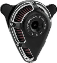 Load image into Gallery viewer, Performance Machine 91-Up XL Jet Air Cleaner  - Contrast Cut - Side View