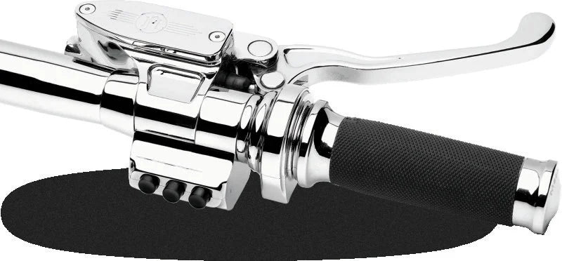 Performance Machine 9/16 Front Brake M/Cyl - Contour  - Chrome - Main Product View