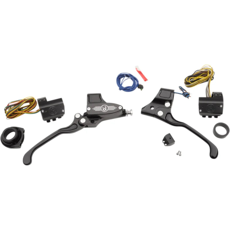 Performance Machine  9/16 Hand Cntrl Set Cbl  - Contrast Cut - Side View
