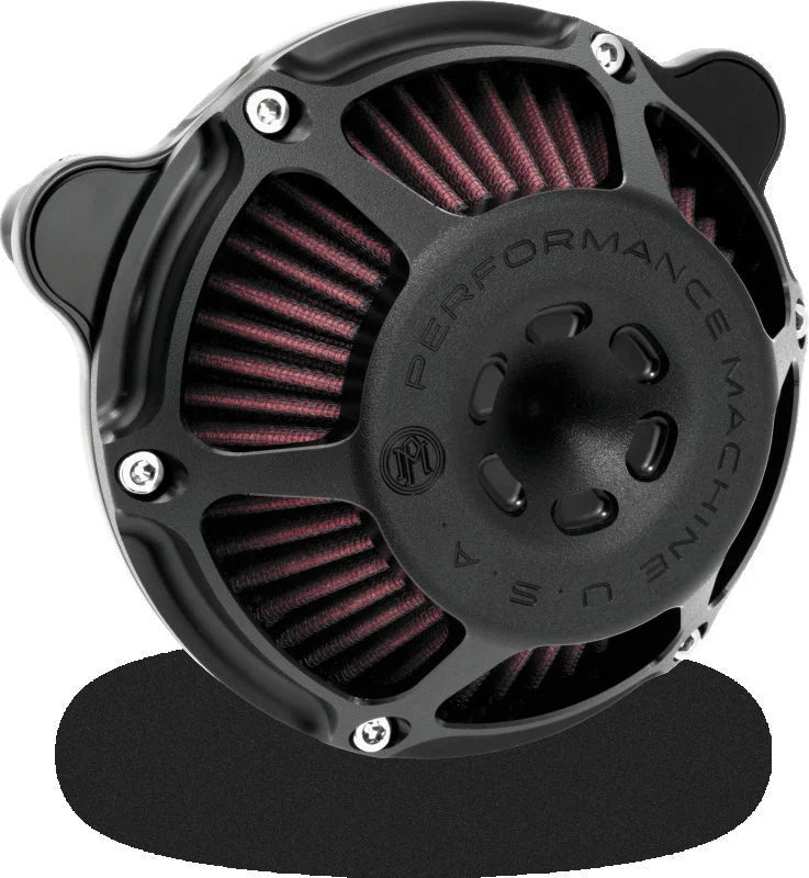 Performance Machine Air Cleaner Max HP - Black Ops - Side View