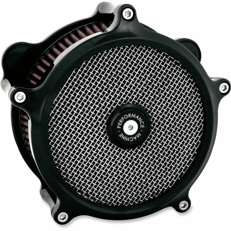 Performance Machine Air Cleaner Slim - Black Ano - Main Product View