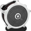 Load image into Gallery viewer, Performance Machine Air Cleaner Slim - Chrome - Side View