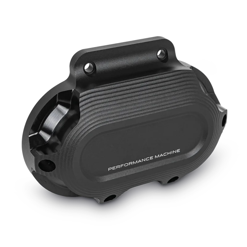 Performance Machine Cable Clutch Cover Race Series - Black Ops - Main Product View