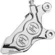 Load image into Gallery viewer, Performance Machine Caliper 125X4B 11.8in (300mm) Disc - Chrome - Side View