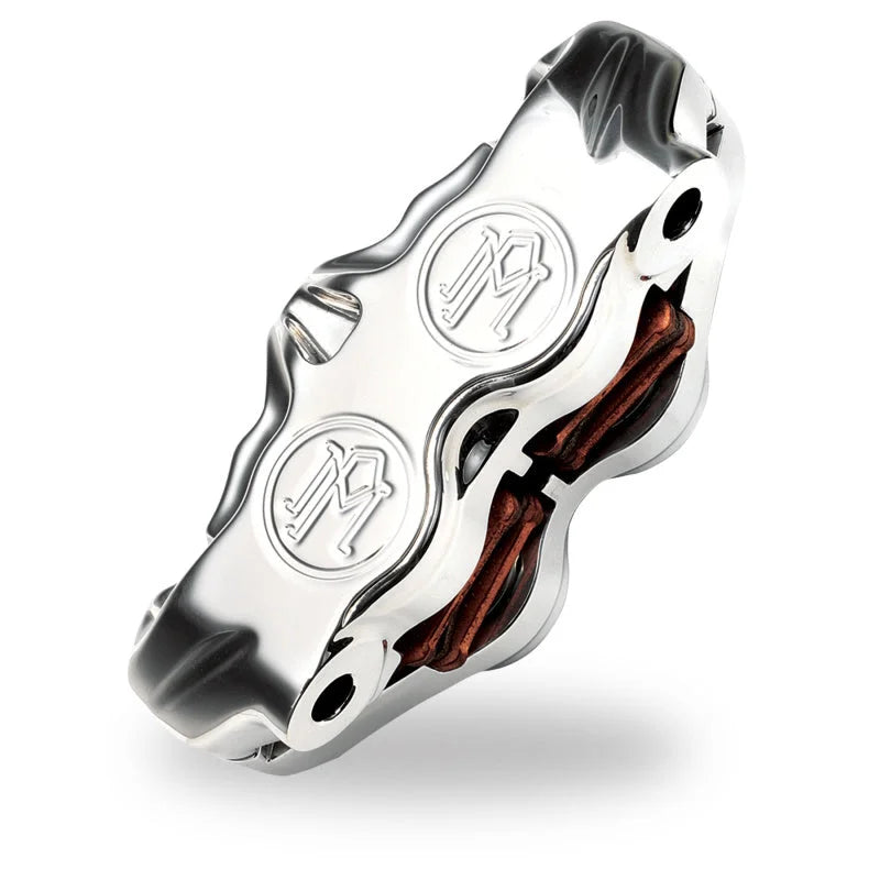 Performance Machine Caliper 125x4 Radial Left - Chrome - Main Product View