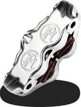 Load image into Gallery viewer, Performance Machine Caliper 125x4 Radial Left - Chrome - Side View