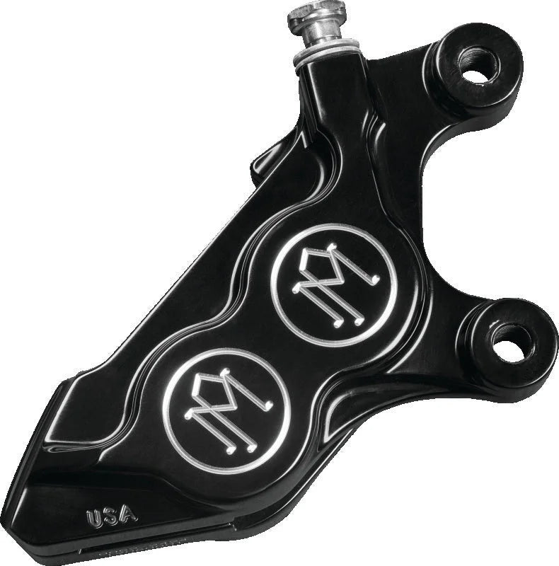 Performance Machine Caliper 125x4B 11.8in (300mm) Disc - Contrast Cut - Side View