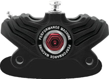 Load image into Gallery viewer, Performance Machine Caliper 125x4R Vintage - Black Ops - Side View