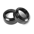Load image into Gallery viewer, Performance Machine Clean Fork Dust Cap - Black Ano - Main Product View