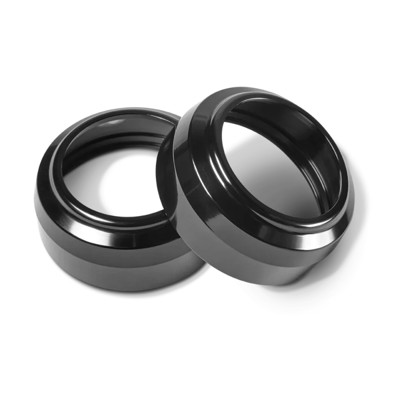 Performance Machine Clean Fork Dust Cap - Black Ano - Main Product View