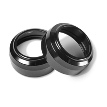 Load image into Gallery viewer, Performance Machine Clean Fork Dust Cap - Black Ano - Main Product View