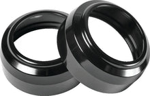 Load image into Gallery viewer, Performance Machine Clean Fork Dust Cap - Black Ano - Side View