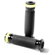Load image into Gallery viewer, Performance Machine Contour Led Handle Grip Set - Black Ano - Main Product View