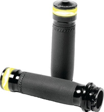 Load image into Gallery viewer, Performance Machine Contour Led Handle Grip Set - Black Ano - Side View