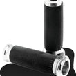 Load image into Gallery viewer, Performance Machine Contour Renthal Wrapped Grips - Chrome - Main Product View
