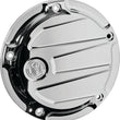 Load image into Gallery viewer, Performance Machine Derby Cover Scallop - Chrome - Side View