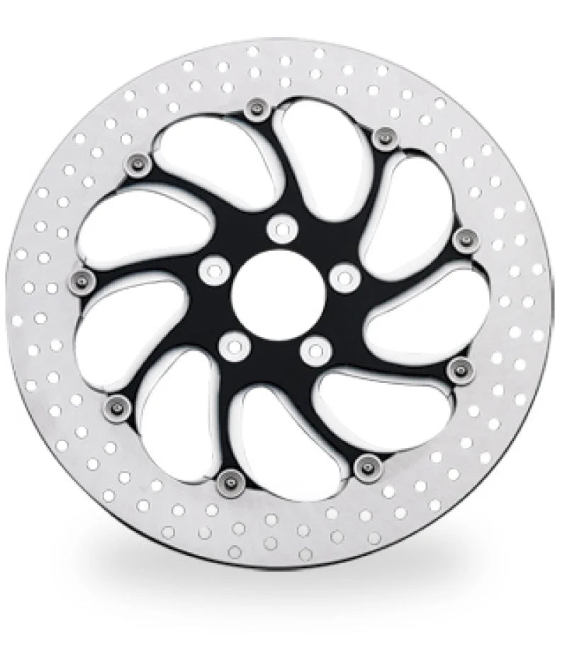 Performance Machine Disc/Carr 11.5 Torque Rr Left - Contrast Cut Platinum