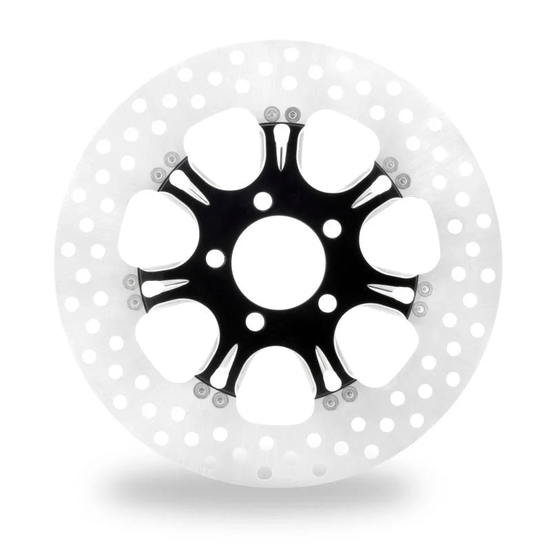 Performance Machine Disc/Carr 11.8 ViRightue Rr Right - Contrast Cut Platinum - Main Product View