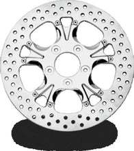 Load image into Gallery viewer, Performance Machine Disc/Carr 11.8in Gatlin Fr Lt - Chrome - Side View